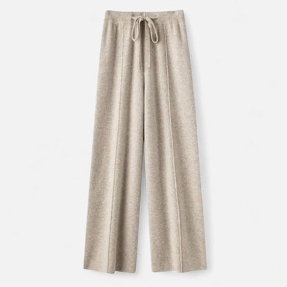Daniela | Damen Klassische Wollhose mit Lockere Passform