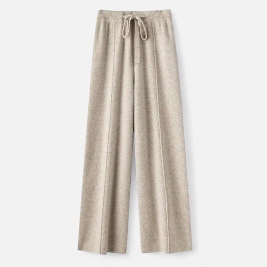 Daniela | Damen Klassische Wollhose mit Lockere Passform