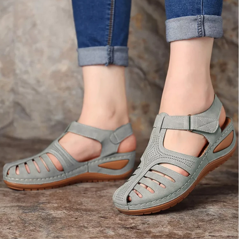 Doris | Damen Frühlings Cutout Walking Sandalen