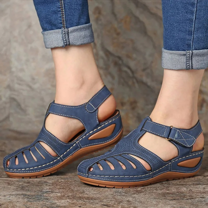 Doris | Damen Frühlings Cutout Walking Sandalen