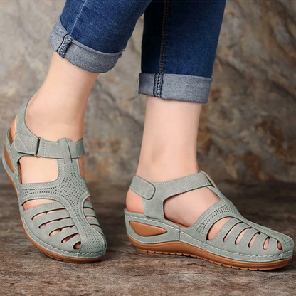 Doris | Damen Frühlings Cutout Walking Sandalen