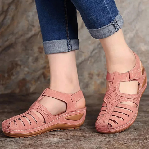 Doris | Damen Frühlings Cutout Walking Sandalen