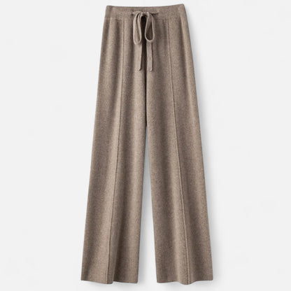 Daniela | Damen Klassische Wollhose mit Lockere Passform