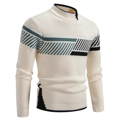 Elias | Herren Lässiger Pullover mit Modernem Muster