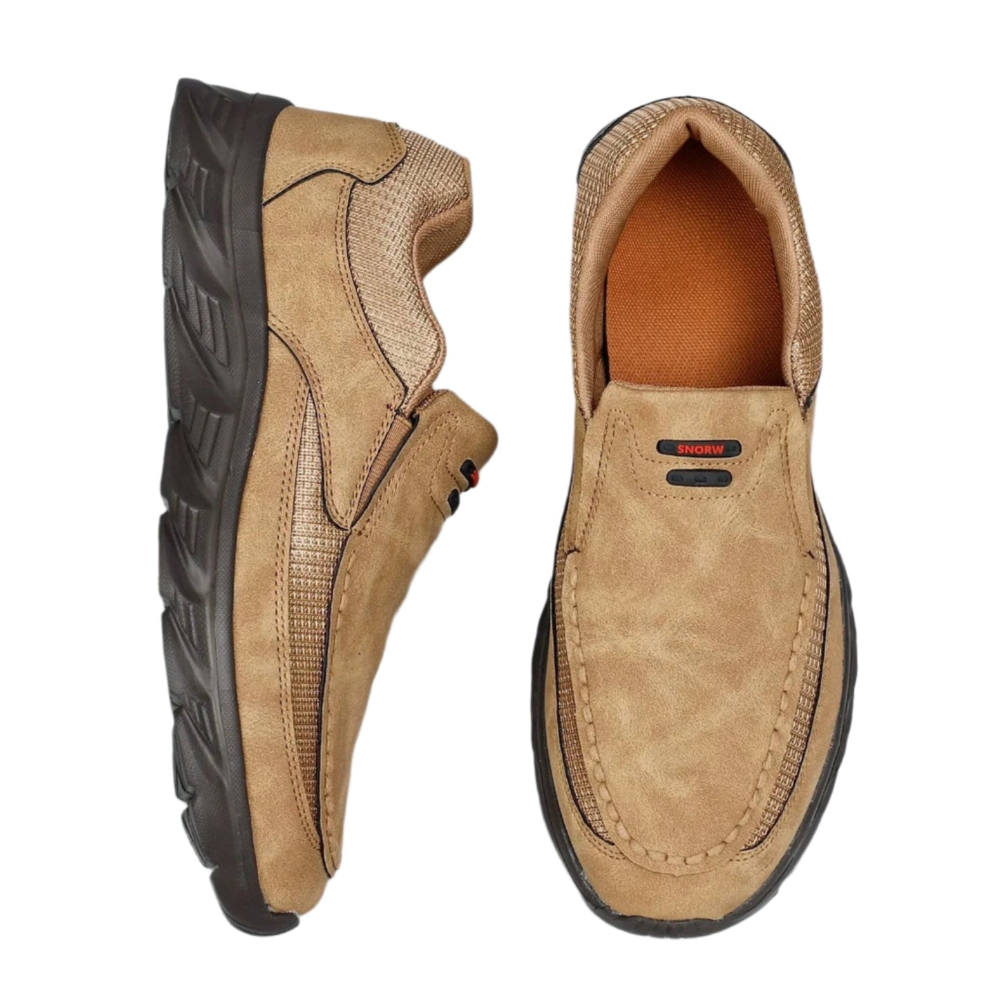 David | Herren Klassische Slip-On Freizeithalbschuhe
