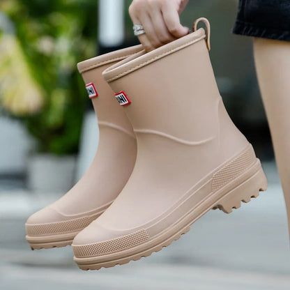 Lara | Damen Herbst Wasserfeste Stiefel bis zur Wade