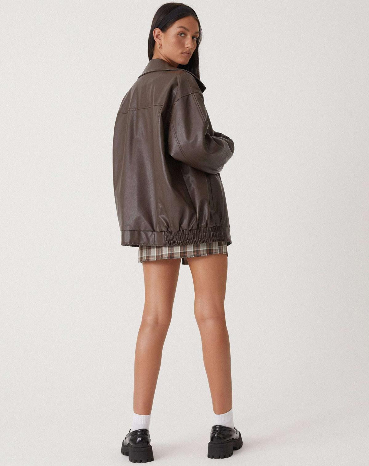 Gabriela | Damen Trendige Jacke mit Reißverschluss Wintermode