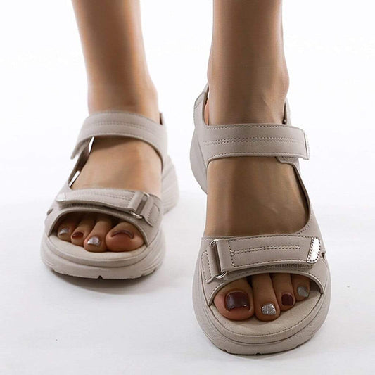 Elfriede | Damen Offene Sandalen mit Stützfunktion