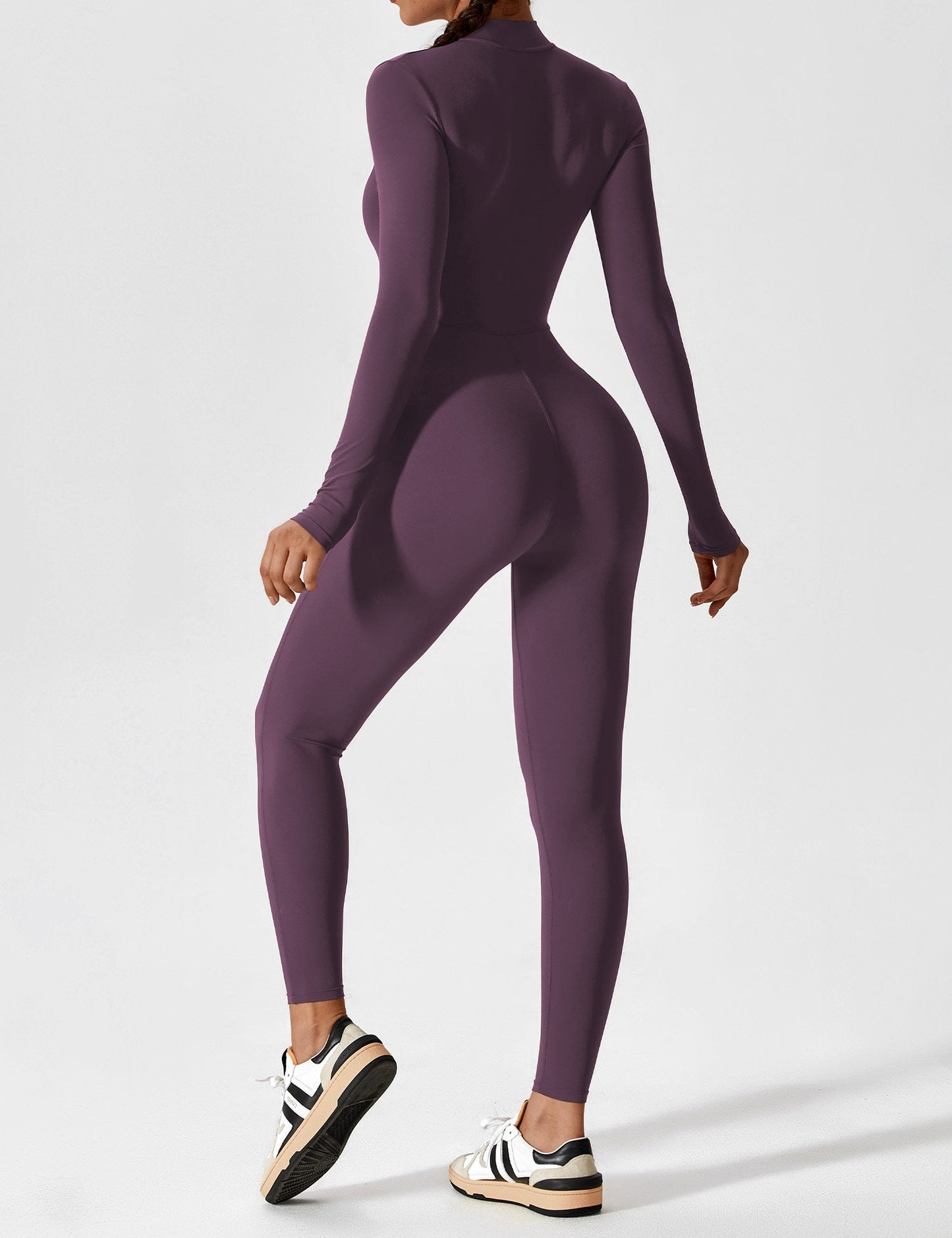 Sarah | Damen Sommer Set mit Langarmshirt und Reißverschluss