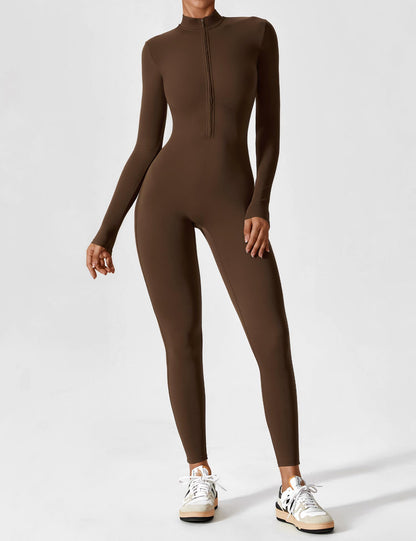 Sarah | Damen Sommer Set mit Langarmshirt und Reißverschluss